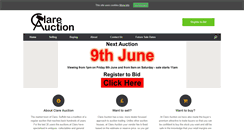 Desktop Screenshot of clareauction.com